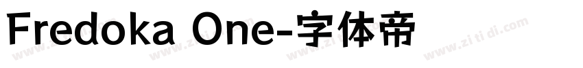 Fredoka One字体转换